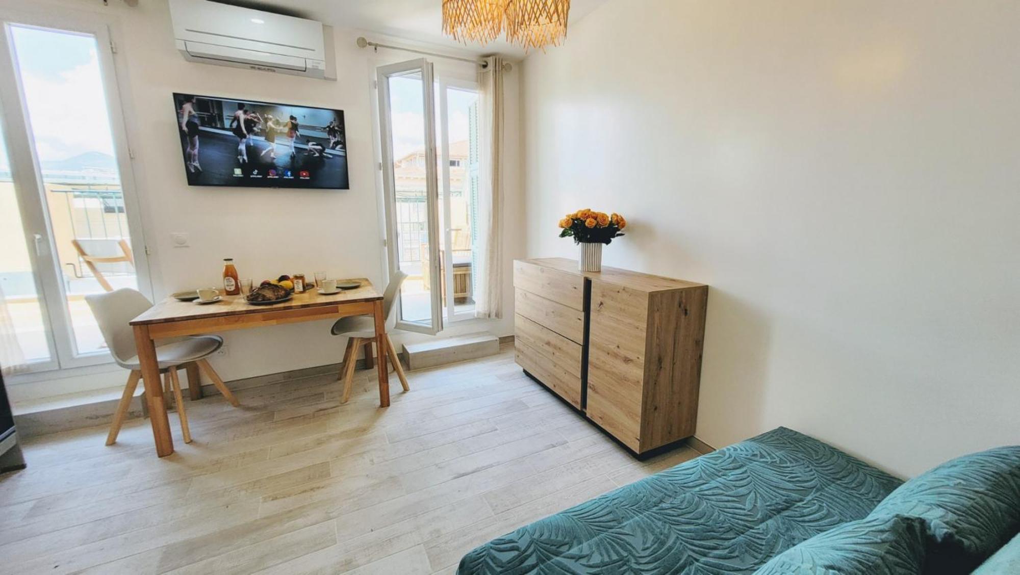 Ze Perfect Place - Opera Nice - Appartement 2 Chb - Ac - Terrasse Dış mekan fotoğraf